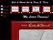 Tablet Screenshot of etchartist.com